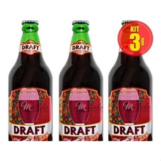 Chopp de Vinho Draft 600ml - Kit com 3 unidades em Oferta na Shopee