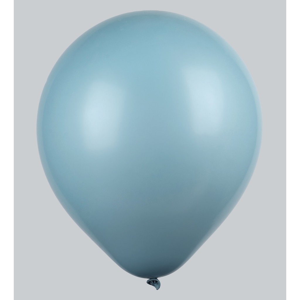 Balão Azul Acinzentado 16 Pol Pc 12 Un Festball #422819 em Oferta na Shopee