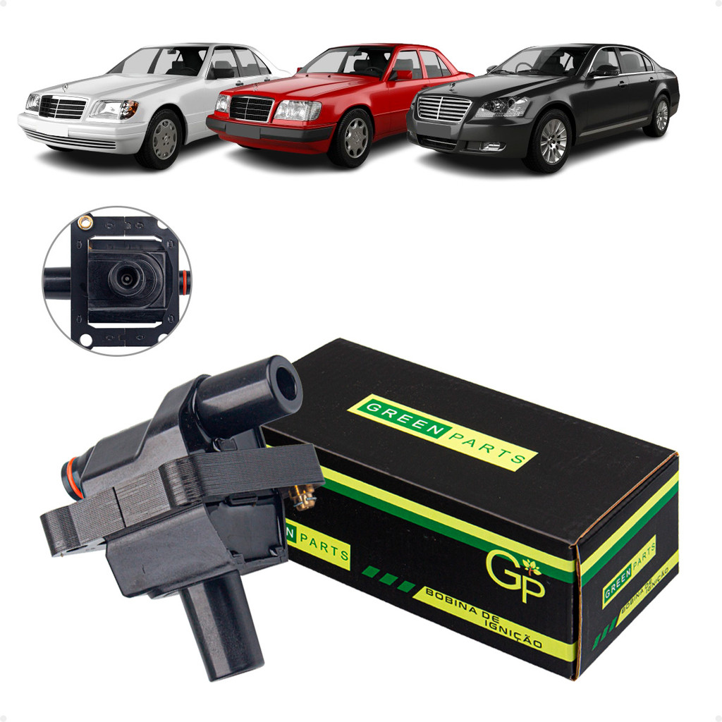 Bobina Ignição Mercedes Benz C180 C200 C 230 C280 C36 AMG (W202) CLK 230/ E280 E320 (W124) E200 E230 E320 (W210)