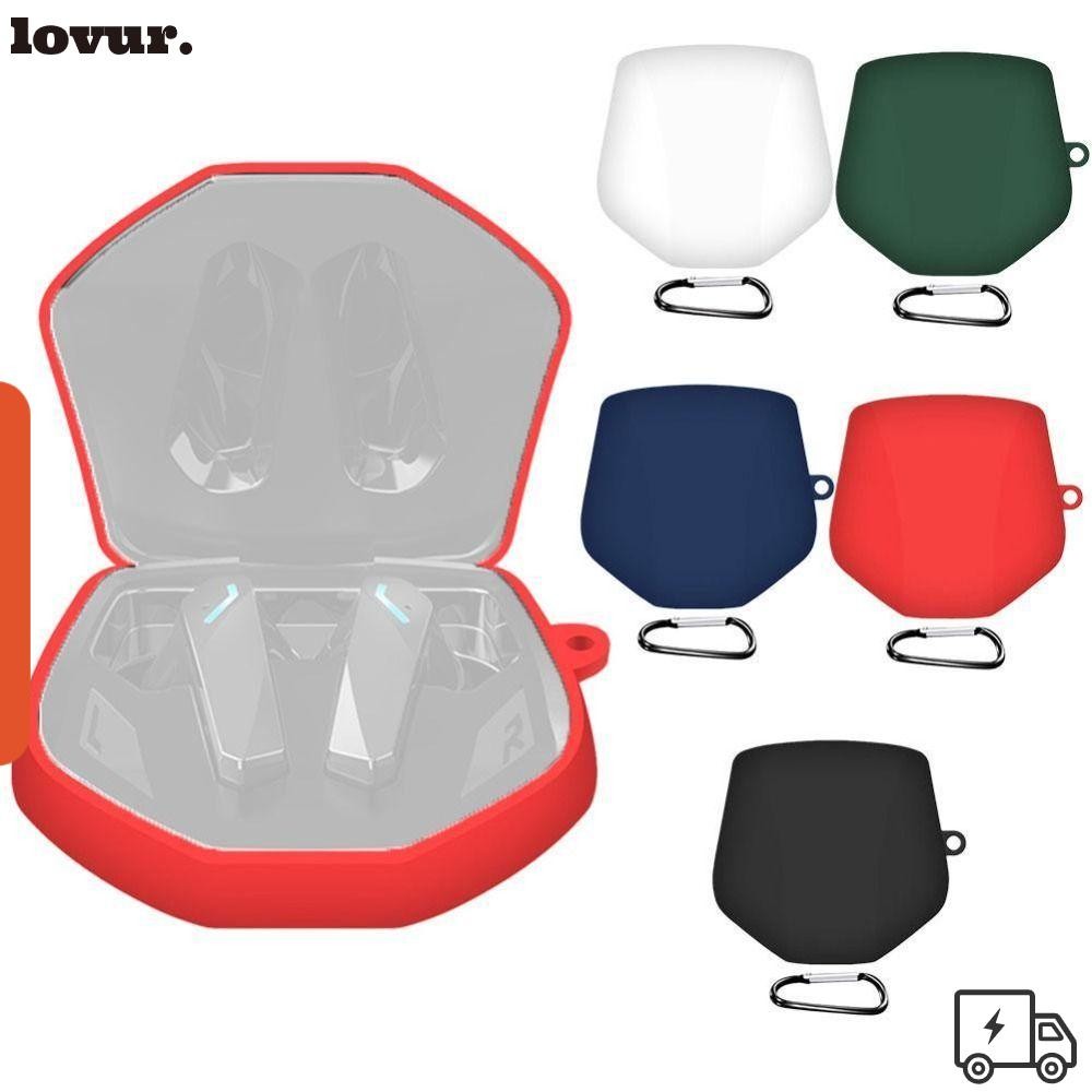 Capa De Fone De Ouvido Sem Fio LOVUR , Armazenamento À Prova De Choque De Silicone , Com Mosquetão Para GM2