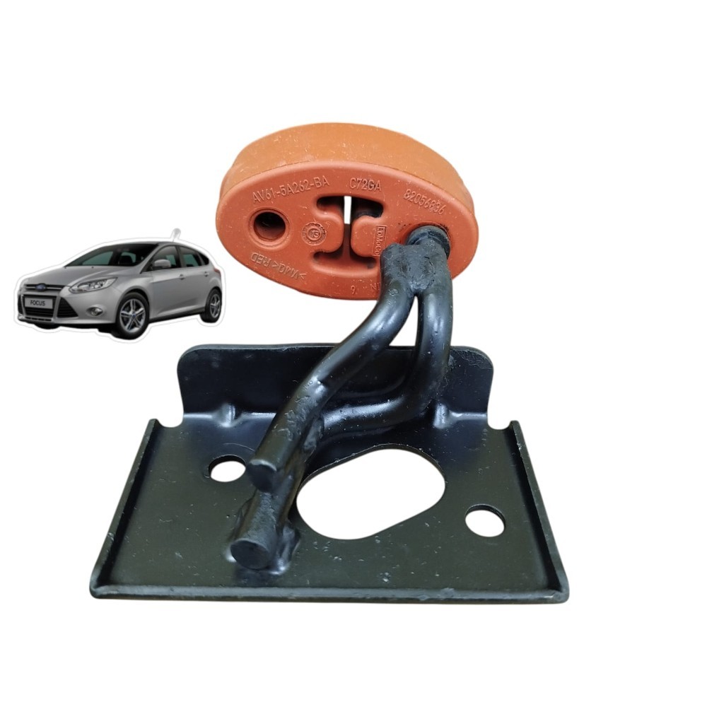 Borracha Suporte Coxim L/esq Escapamento Ford Focus 2016