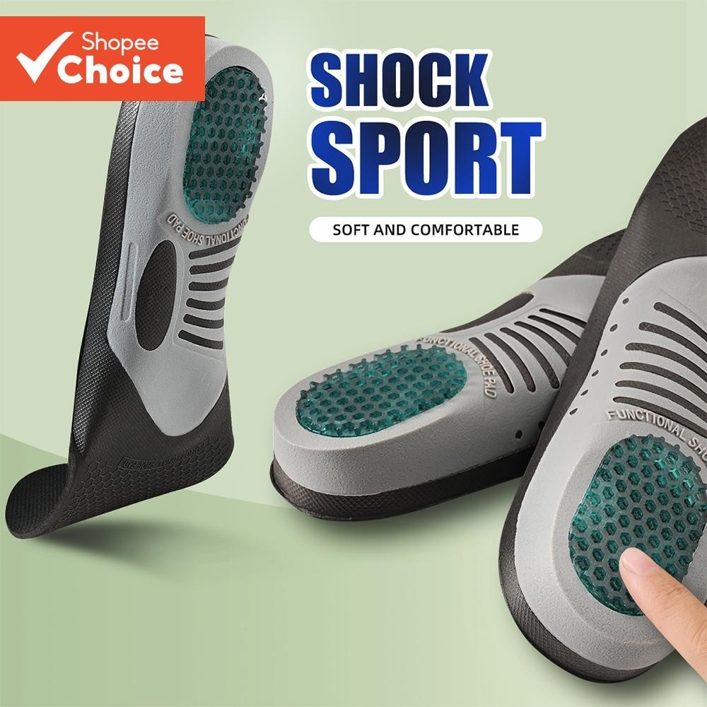 1 Par De Palmilhas De Suporte De Arco , Almofadas Elásticas De Silicone Para Calcanhar , Ideais Esportes E Corrida