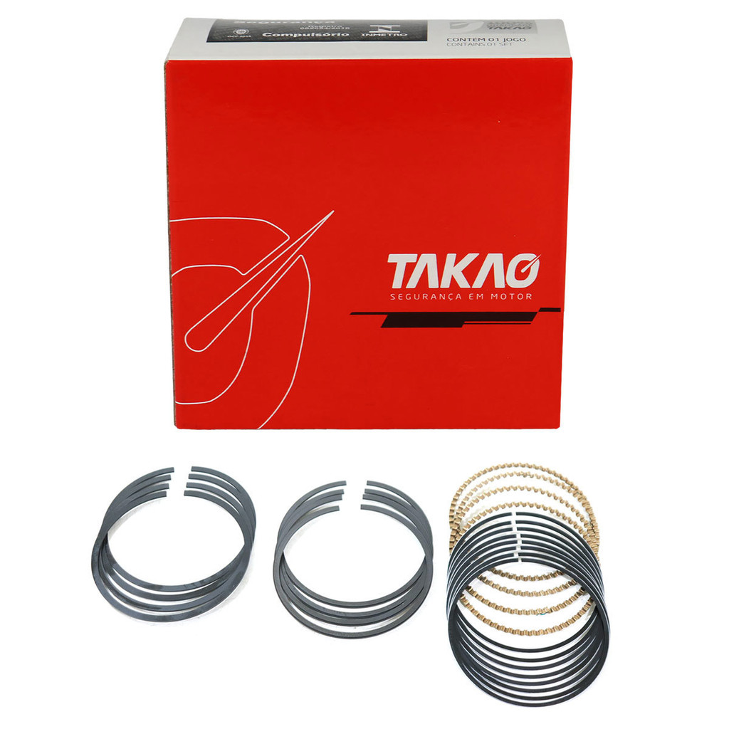 Jogo Aneis Motor Medida 050 Para Astra Blazer Ipanema Kadett em Oferta na Shopee