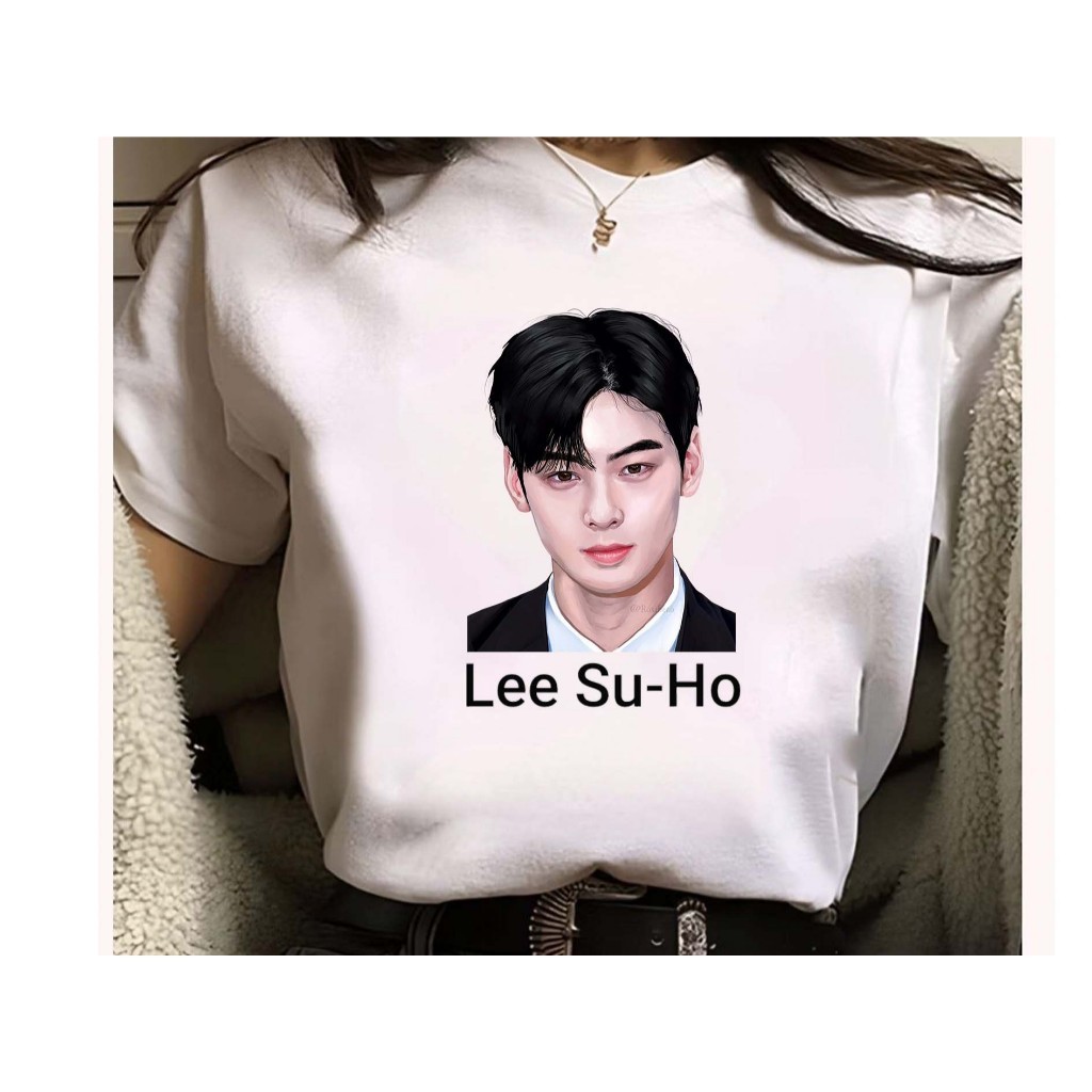 Camiseta Linda 30.1 camisa t-shirt dorama série beleza verdadeira-True beauty Lee Su-ho Envio Rápido