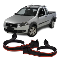 Par Borracha Pingadeira Fiat Palio Strada 1996 até 2012 2 Portas