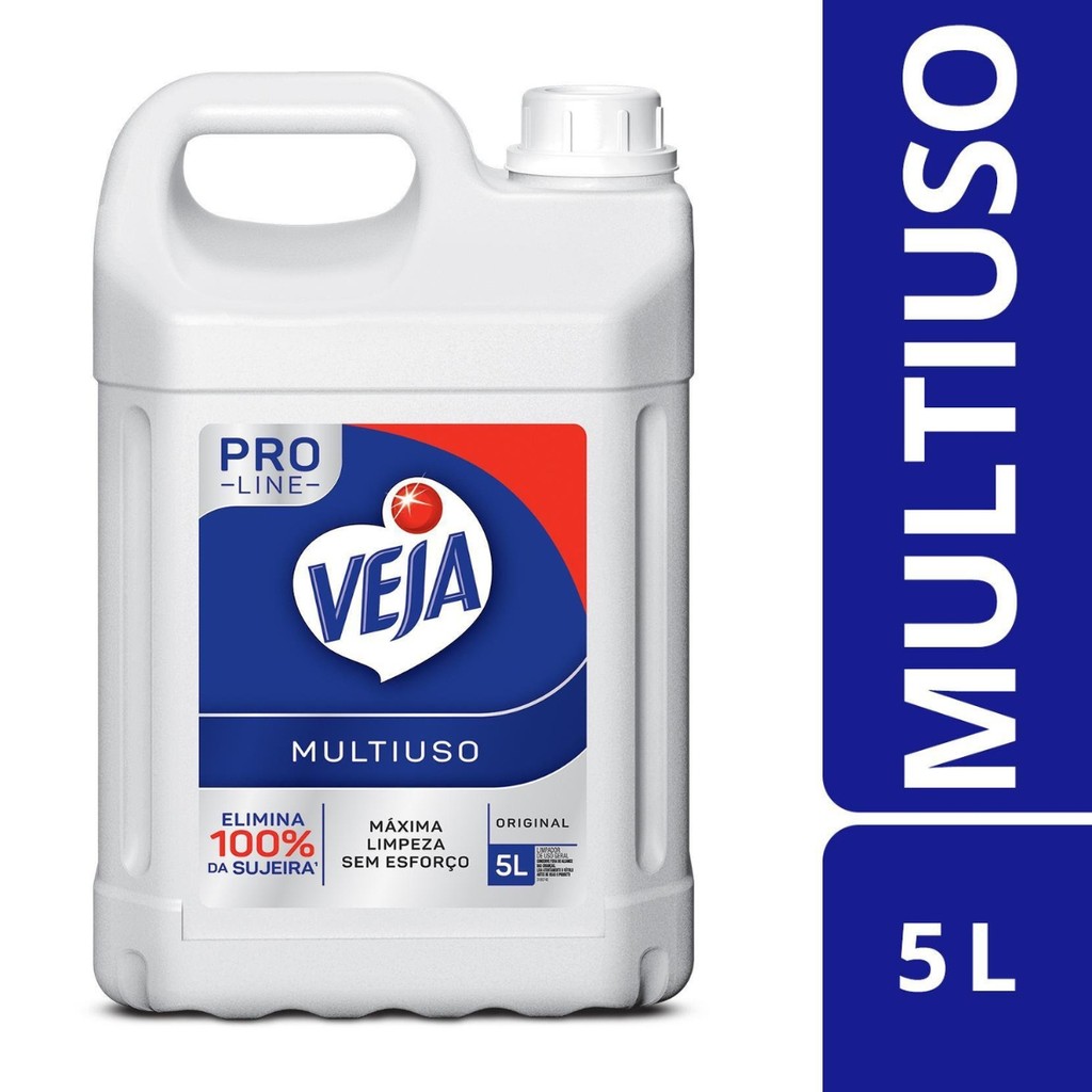 Limpador Multiuso Veja Pro Line 5L Original - Home & Living