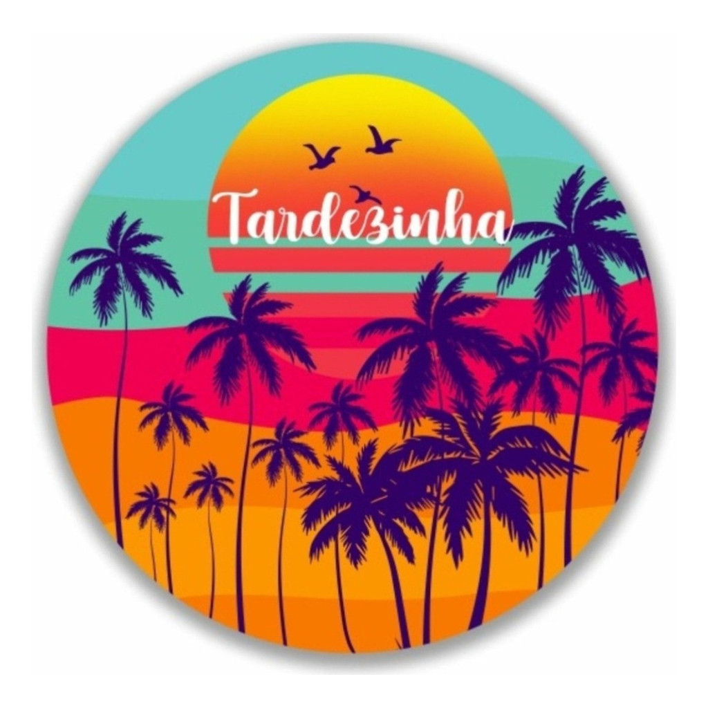 Mini Painel Redondo Capas 50cm Festa Mesa Decoração Veste Fácil Mais Vendidos

