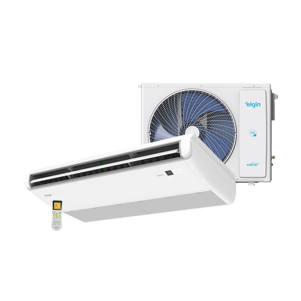 Ar Condicionado Split Piso Teto Inverter Elgin Plus 36000 BTU/h Frio 45PDFI36C2DA – 220 Volts - Home Appliances