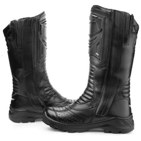 Bota Acero Elite Coturno Tático Militar Trilha Motociclismo Proteção Couro