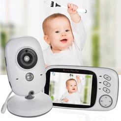 Baba Eletrônica Com Monitor Visão Noturna, Câmera c/ Audio Sensor de Temperatura