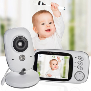 Baba Eletrônica Com Monitor Visão Noturna, Câmera c/ Audio Sensor de Temperatura