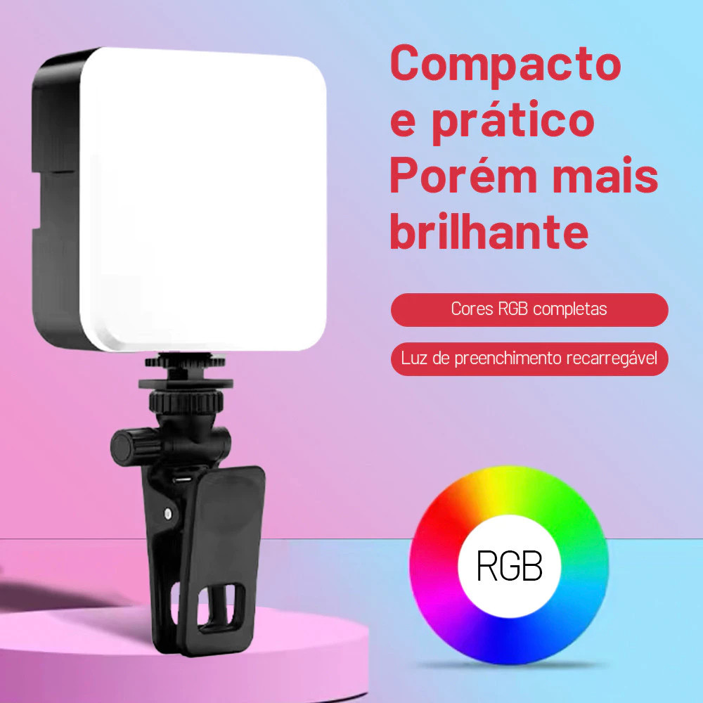 Iluminação Fotográfica Noturna De Preenchimento LED Luz De Vídeo De Lâmpada Portátil De Fotografia em Oferta na Shopee