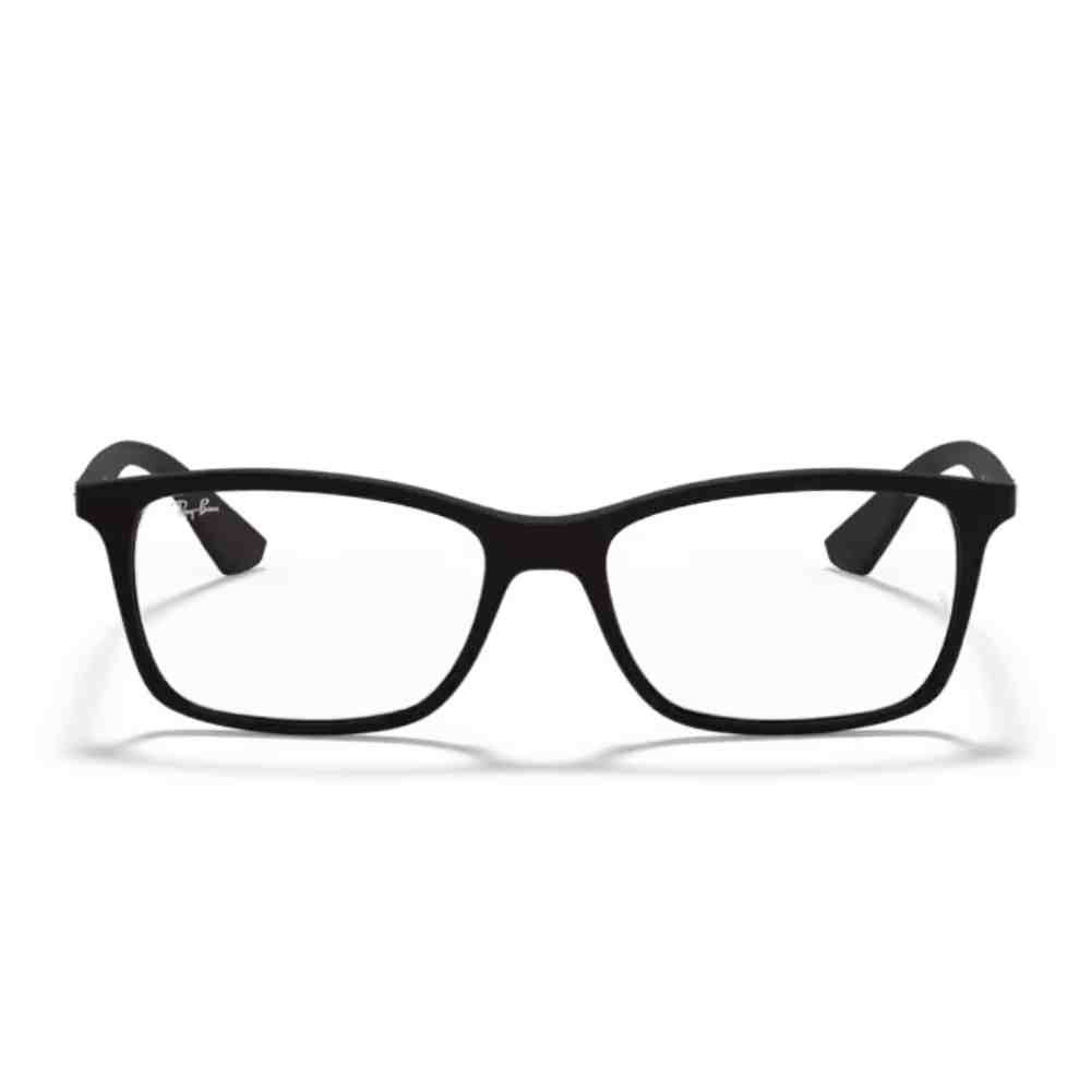 Armação de Grau Ray-Ban Quadrado Preto 0RX7047 5196  54