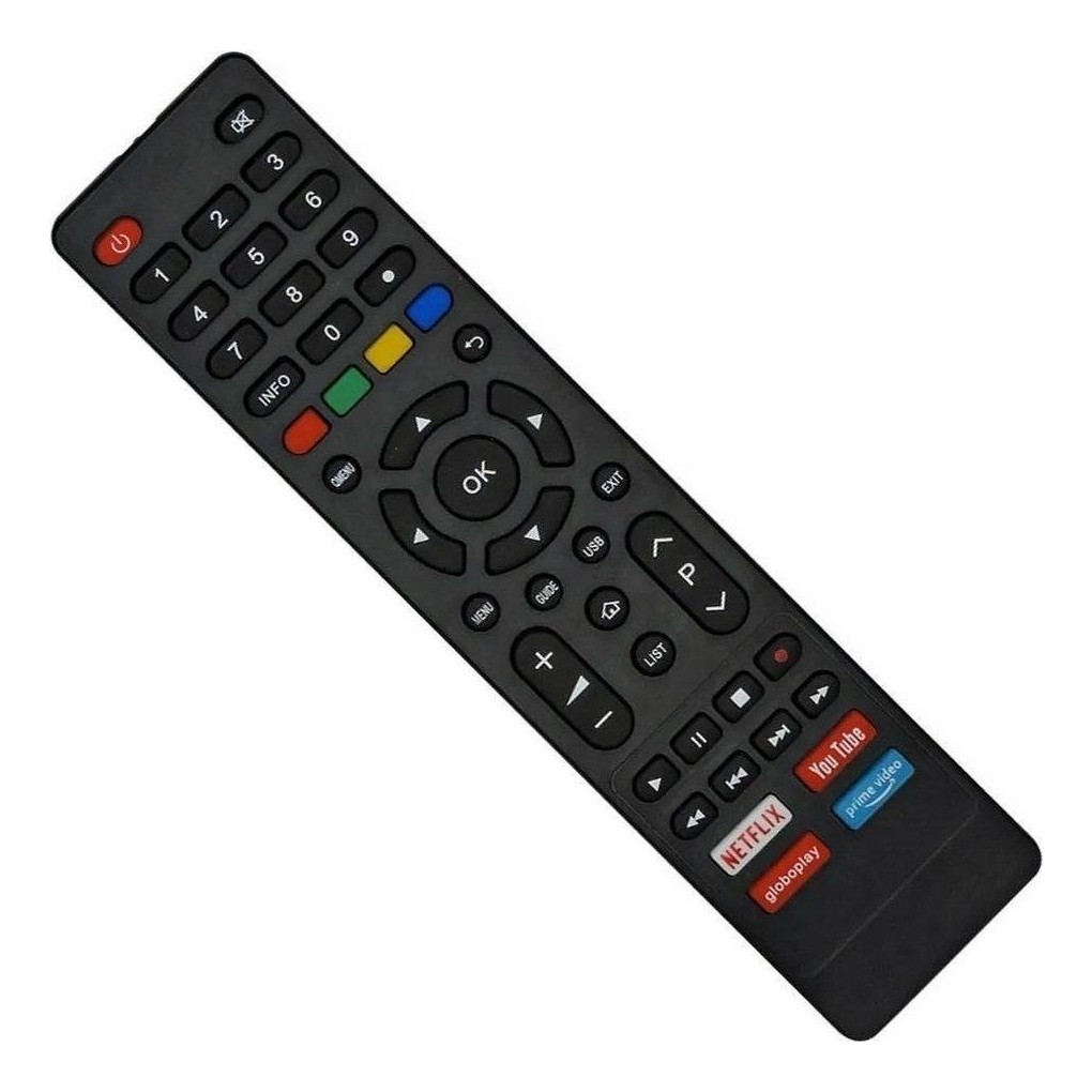 Controle Compatível Philco Ptv42g70n5cf Tv Smart Com Netflix