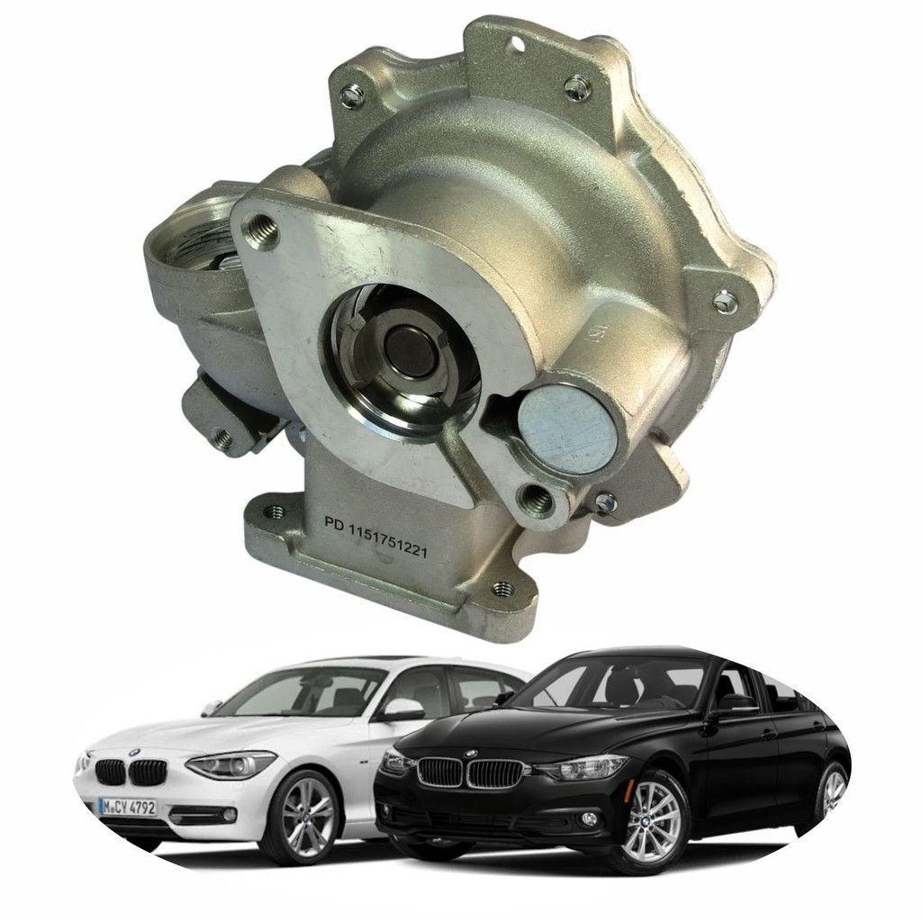 BOMBA AGUA MOTOR BMW 116i/118i/120i/318i/320i/520i/X1/X3/Z4 2.0 16V N46 GASOLINA ASPIRADA 2006 A 2015 11517515778/SKU721