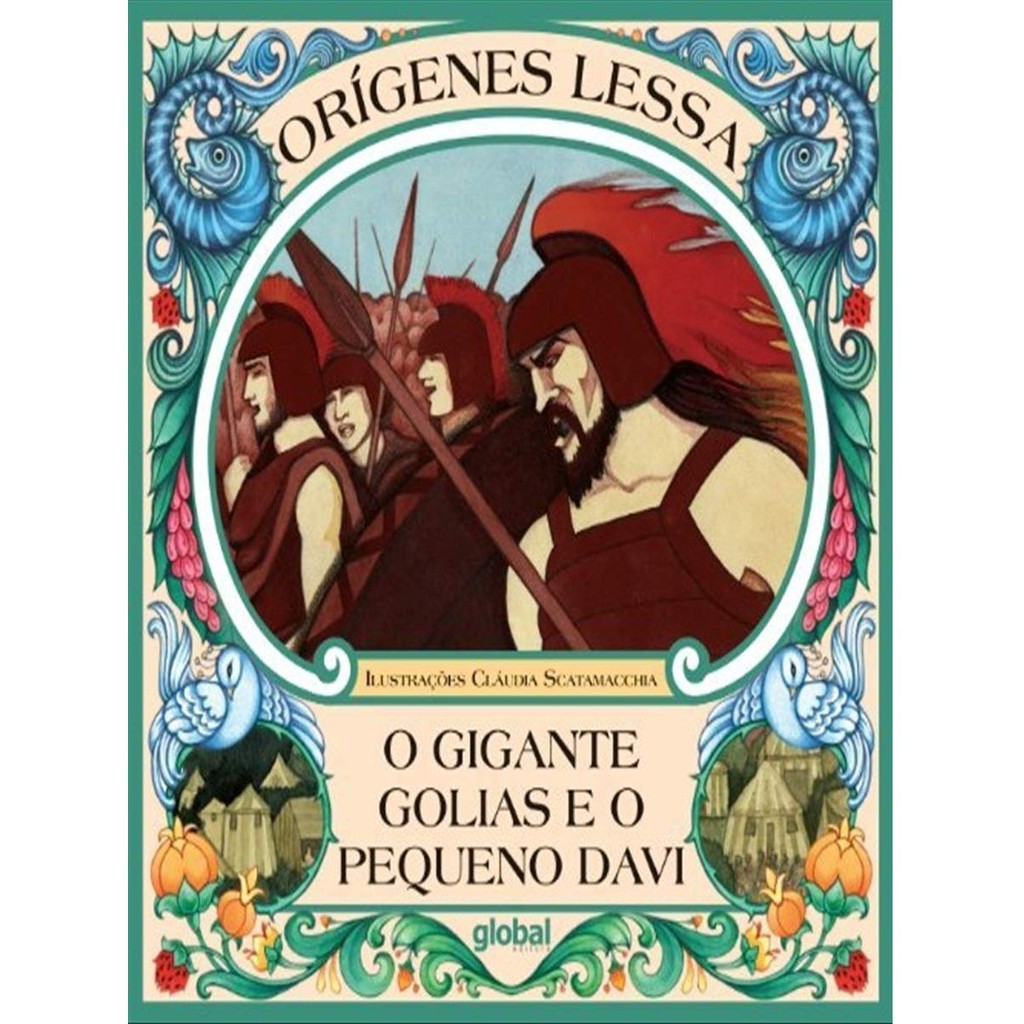 O Gigante Golias e o Pequeno Davi de  Orígenes Lessa Editora ‏Global Editora