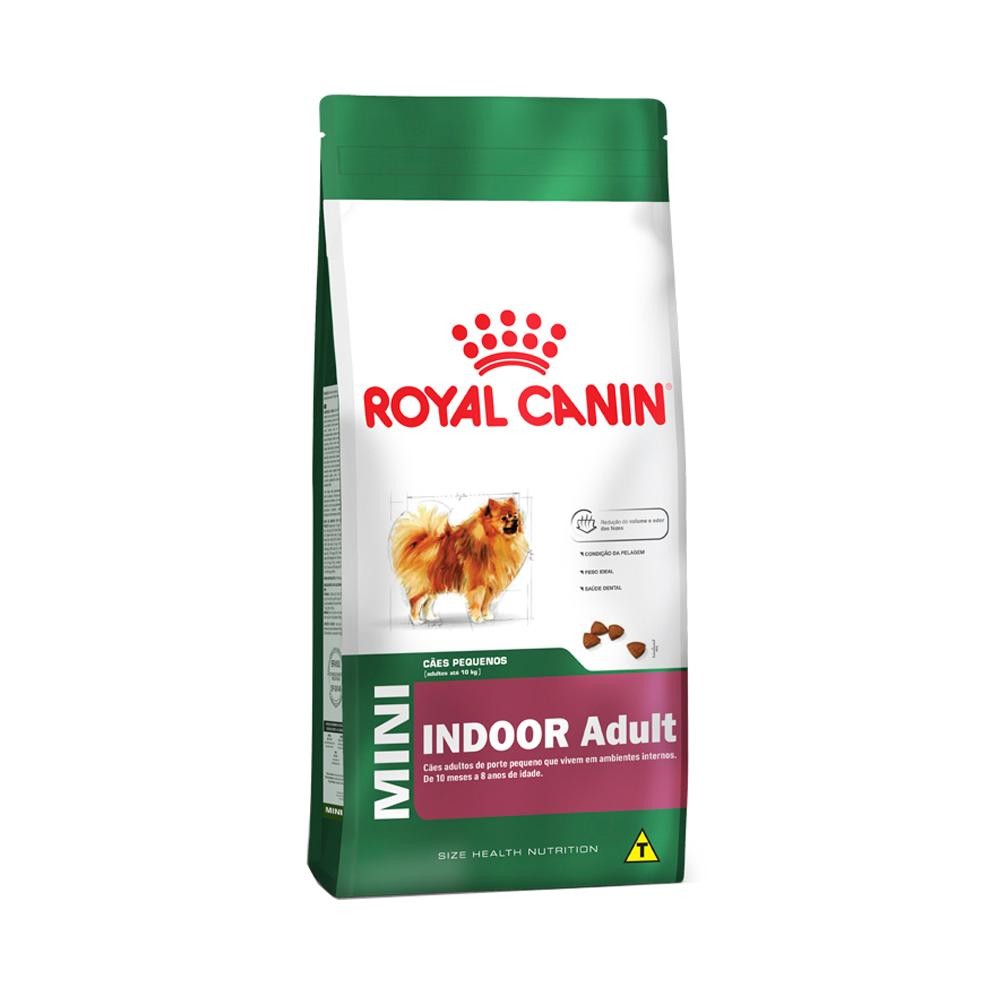 Ração Royal Canin Mini Indoor Adulto Para Cães Adultos De Raça 2,5Kg em Oferta na Shopee