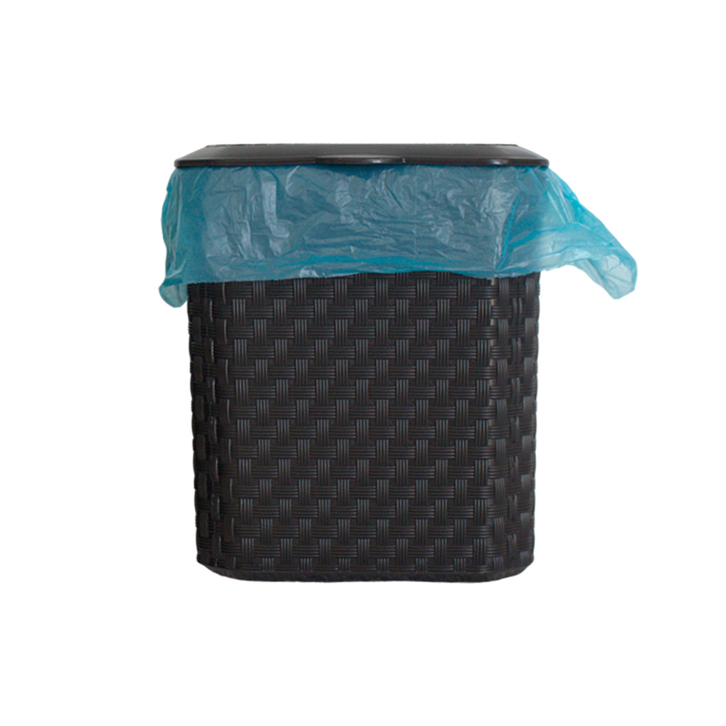 Lixeira 5 Litros Para Pia De Cozinha Rattan em Oferta na Shopee