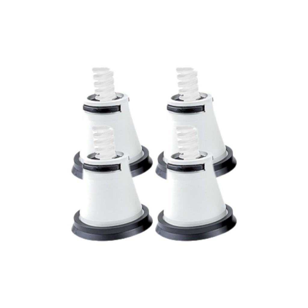 Pé Nivelador Electrolux Kit 04 Pçs Máquina De Lavar Roupa