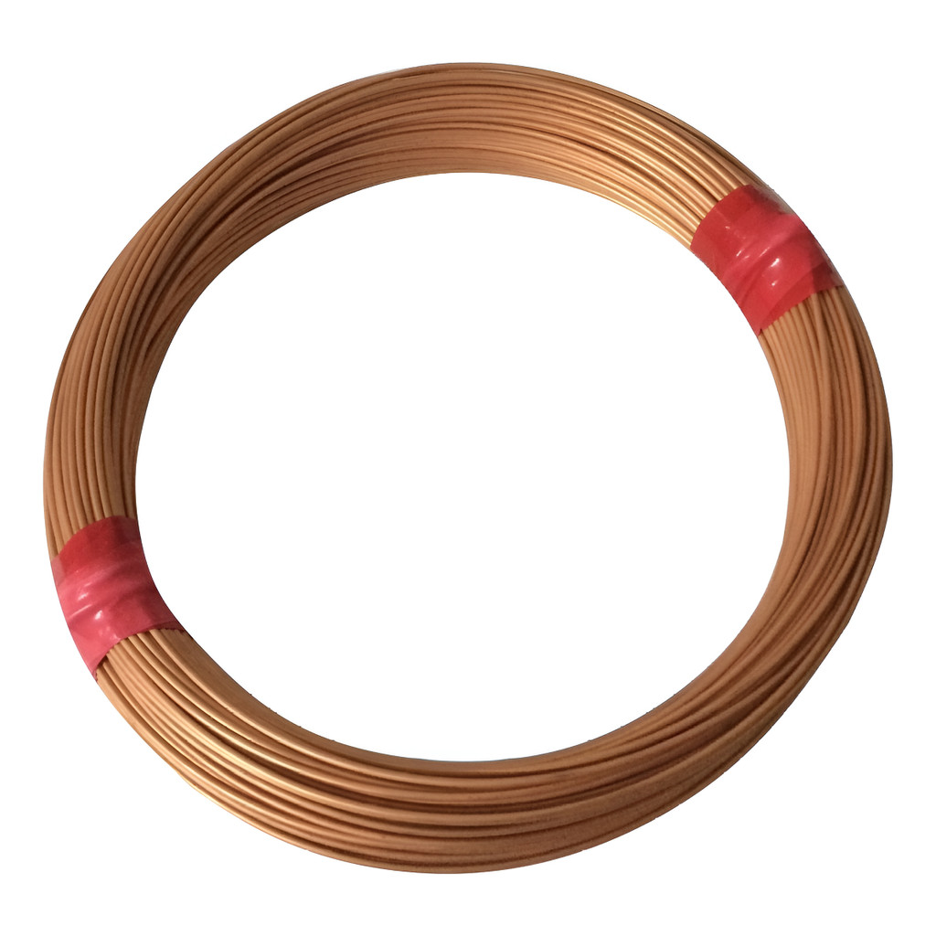 Arame De Cobre (fio Nú) Diâmetro 0,6mm (38gr=14metros)