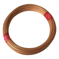 Arame De Cobre (fio Nú) Diâmetro 0,6mm (38gr=14metros)