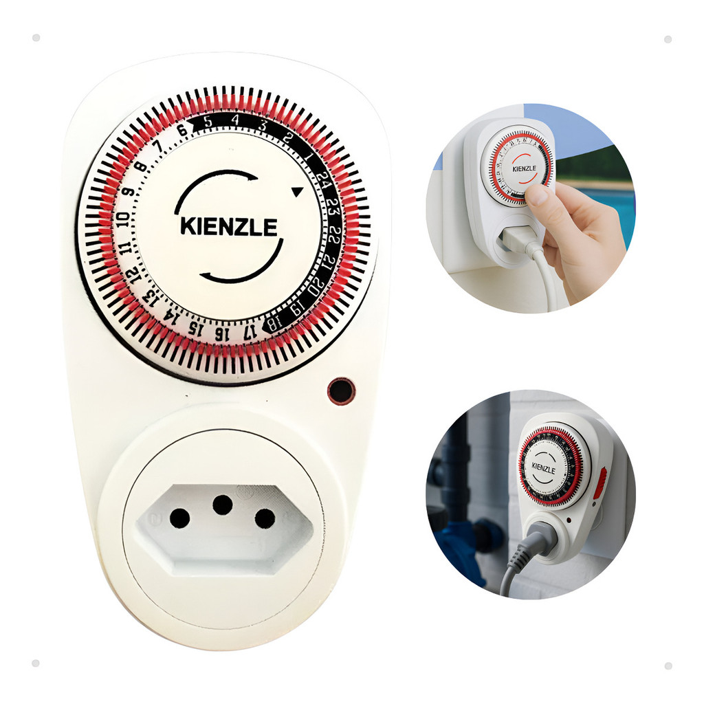 Timer Top 100 Kienzle Plugue Analógico Para Equipamentos