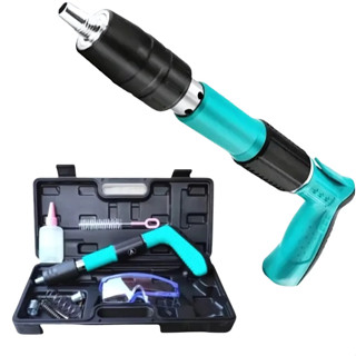 Pistola de Fixação Ação Direta Finca Pino Kit Com Luvas Óculos de Proteção  Rebites e Maleta em Oferta na Shopee