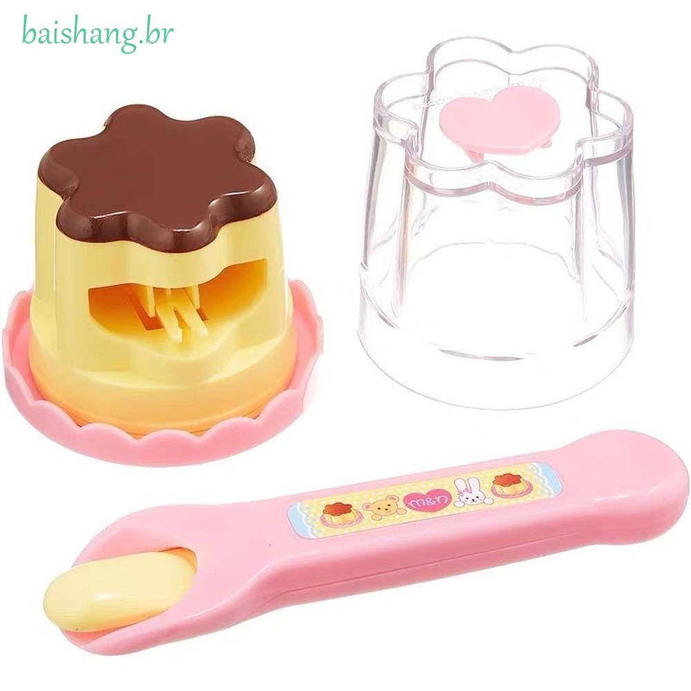Brinquedo De Pudim De Morango BAISHANG , Alimentação Dramatização De Simulação , Brinquedos De Casa De Brincar Alimentos em Oferta na Shopee