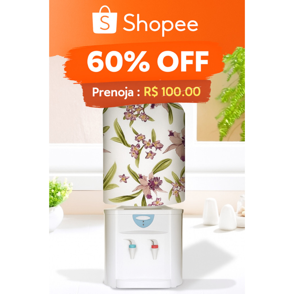 Capa Protetora para Galão de Água 20 Litros Varias Estampas Impermeável PE Sortida Decorativa em Oferta na Shopee