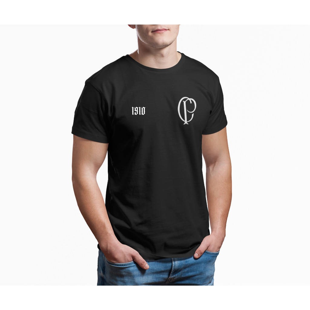 Camiseta Cp Corinthians Timão Sccp 1910 Fiel Torcida Gaviões da Fiel P9