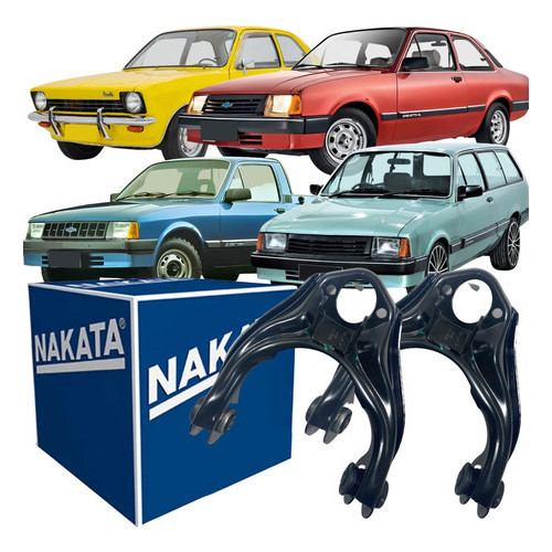 Par Bandeja Superior Diant Gm Chevette 1.4 1979