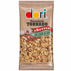 Amendoim Torrado de Boteco com Lascas de Alho 320g - Dori