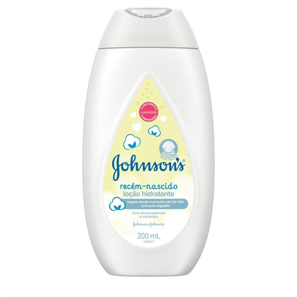 Hidratante Corporal Johnson's Recém-Nascido 200mL em Oferta na Shopee