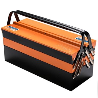 Caixa sanfonada laranja 5 gavetas em Oferta na Shopee