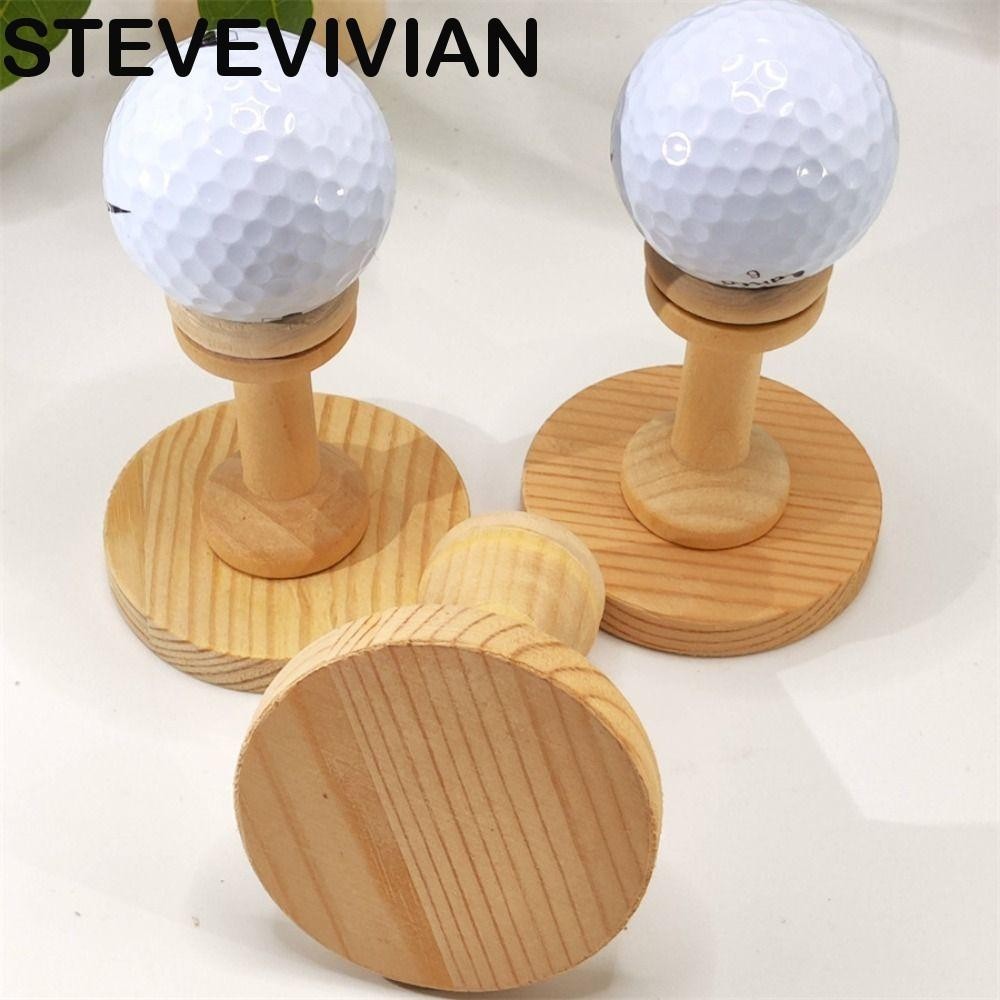 Stevevevivian 3Pcs Golf Ball Tees , Exposições Rack De Armazenamento Conjunto Base De Golfe , Acessórios De Baseball Mini Fácil De Instalar Suporte De Bolas De Tênis Decoração De Mesa