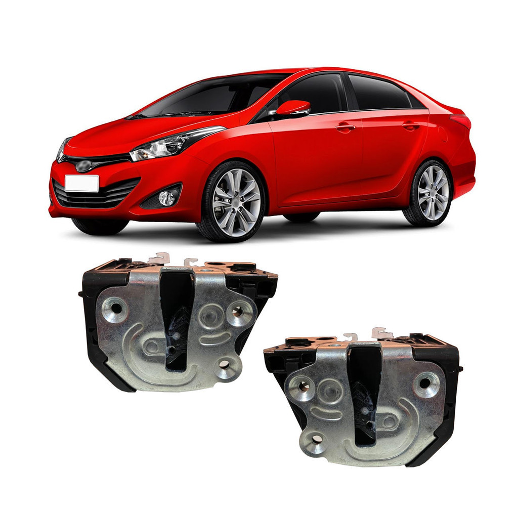 Par Fechadura Dianteira Hb20 2012 13 14 Pre Disposta Eletrica em Oferta na Shopee