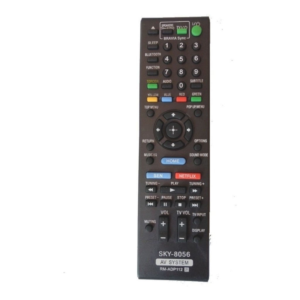 Controle Compativel Home Theater Sony Bdv-2100/e4100/e6100