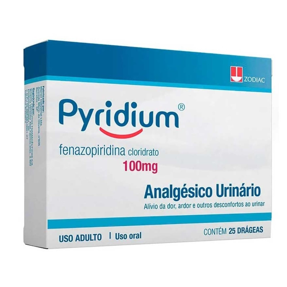 Pyridium 100mg 25 Drageas - Health
