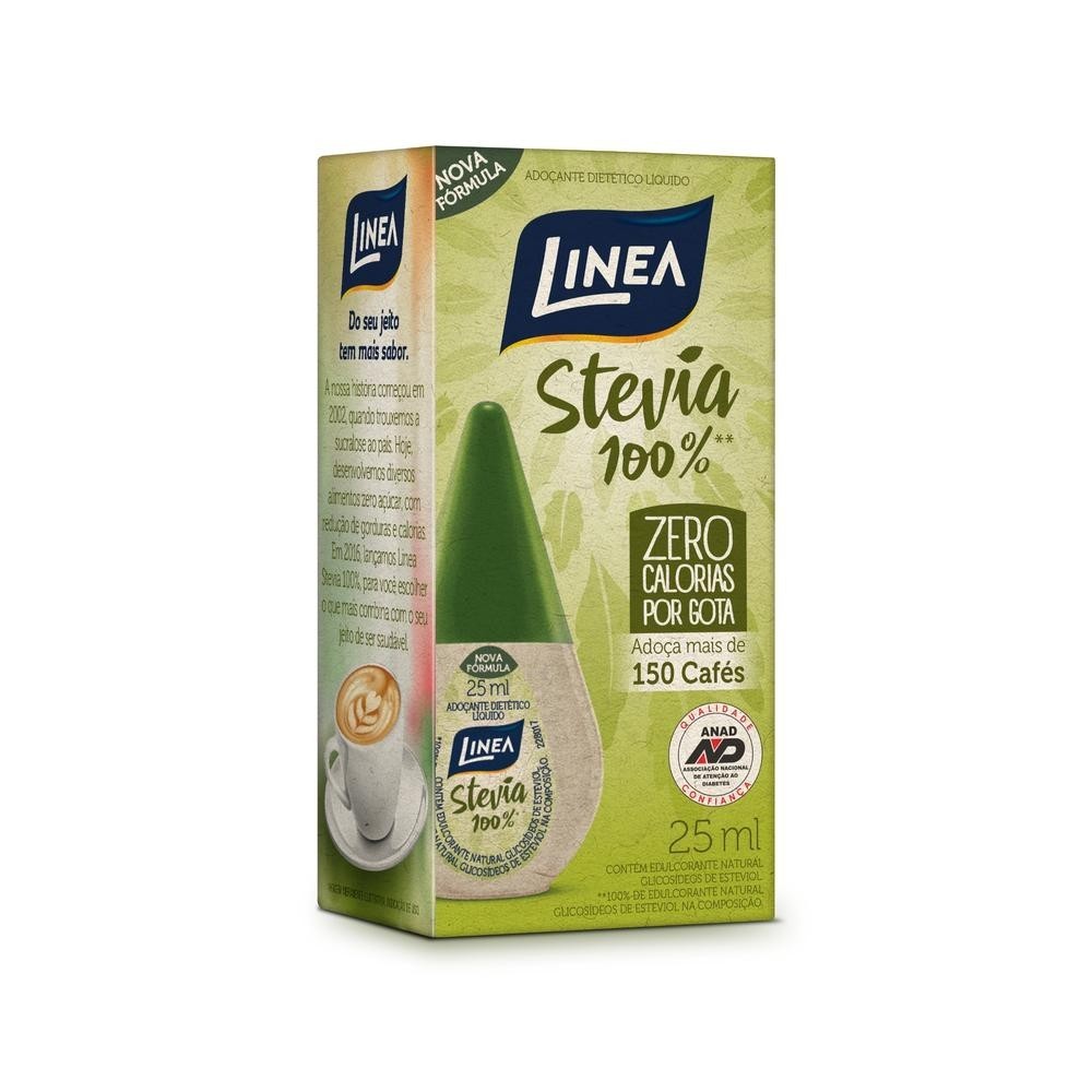 Adoçante Líquido Stevia Linea 25ml