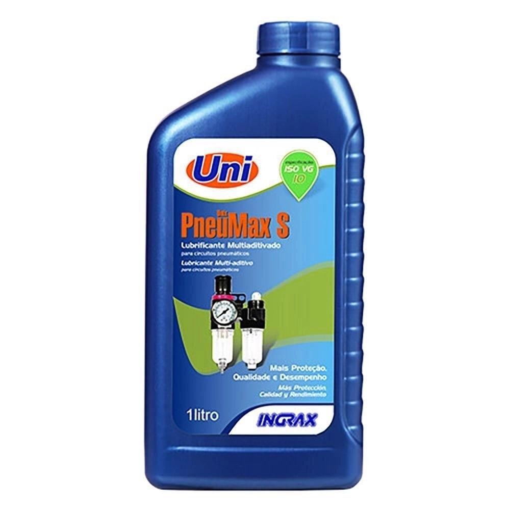 Óleo Lubrificante Pneumático S10 1L Unix Pneumax para Ferramentas a Ar