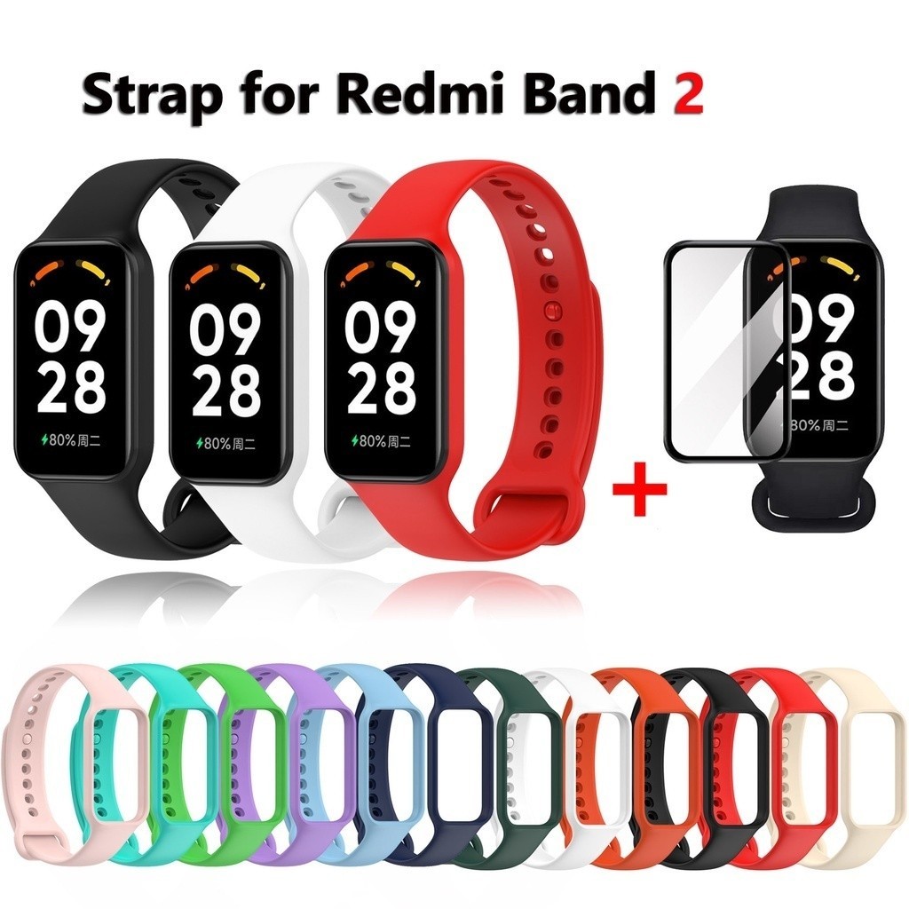 Pulseira kit2 De Substituição De Para Redmi Smart Band 2 mi Silicone envio rapido em Oferta na Shopee