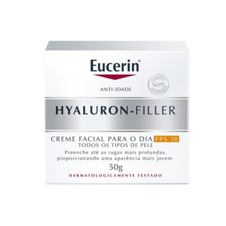 Creme Facial Anti-idade Eucerin Hyaluron-Filler Dia FPS30 50g em Oferta na Shopee