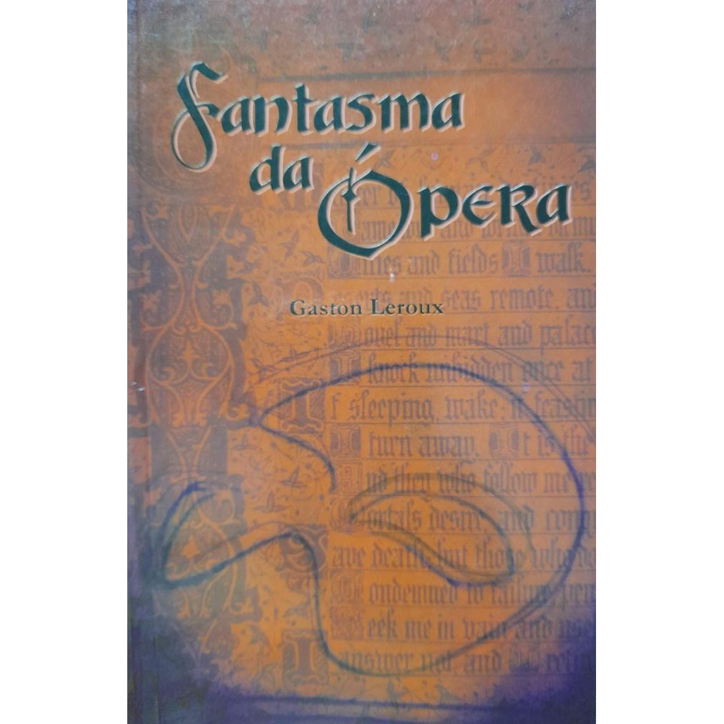 Livro: O Fantasma da Ópera Autor: Gaston Leroux (Novo, Lacrado)