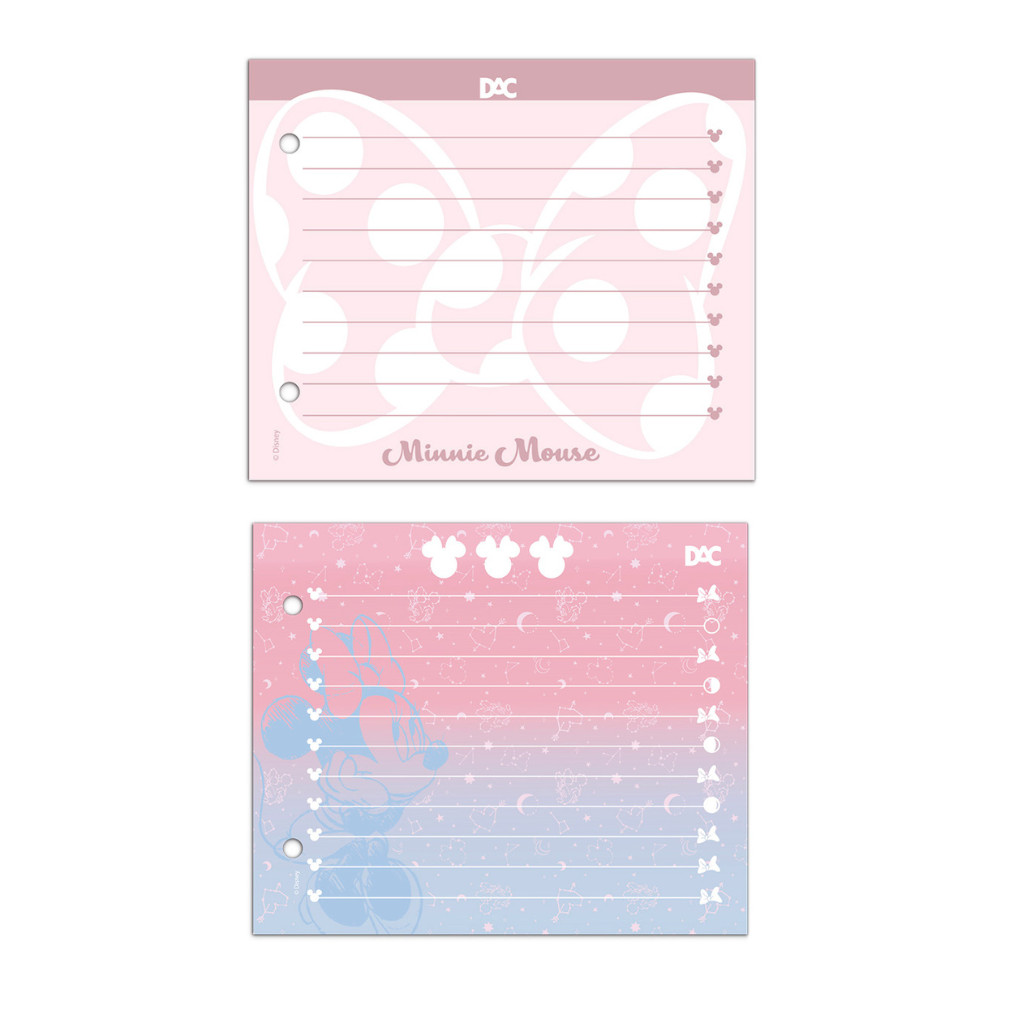Refil de folhas para Mini Ficheiro Horizontal Minie DAC - Stationery