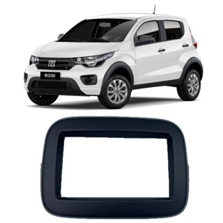 Moldura 2 DIN Preto Fiat Mobi sem som de fábrica 2016 2017 2018 2019 2020 2021 2022 Expex - EPX FT-548 em Oferta na Shopee