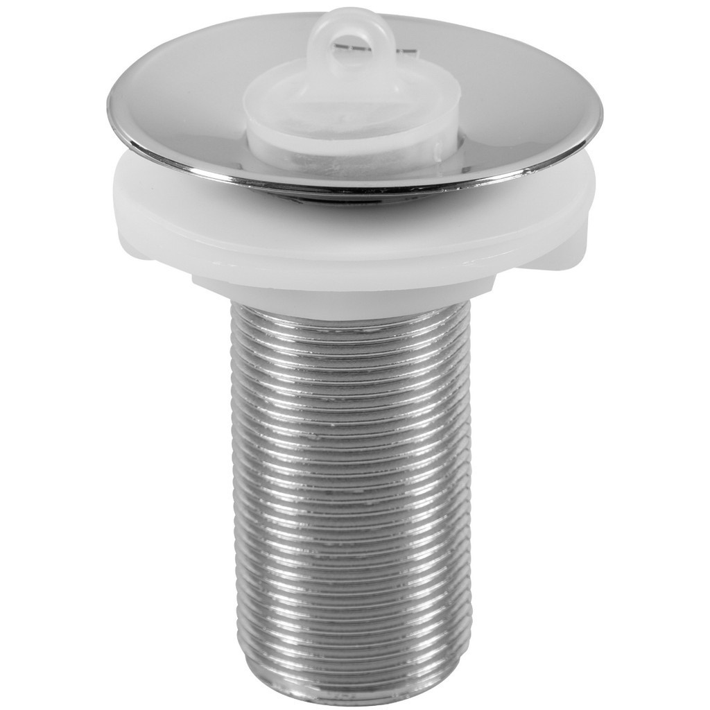 Válvula de Lavatório Pia Ralo Cuba Banheiro Lavabo 7/8 Com Tampa Cromado Astra Ralo Metalizado Luxo Banheiro