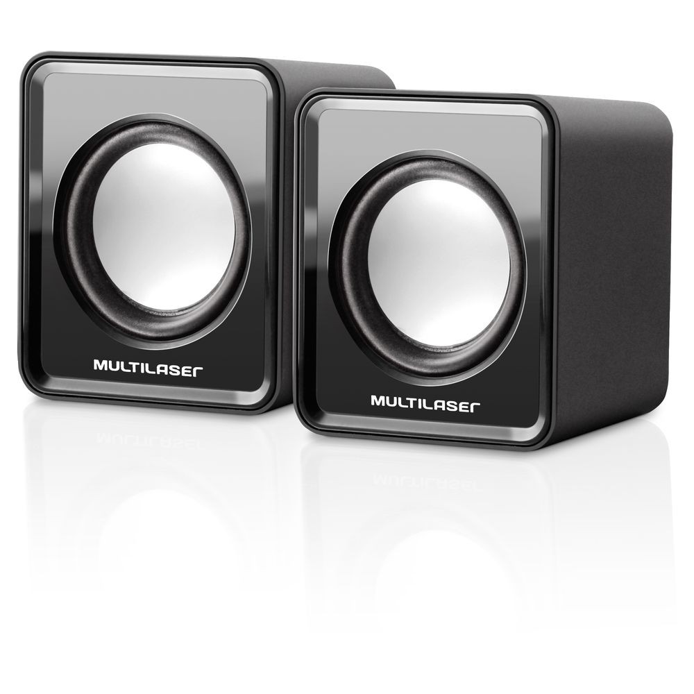 Caixa de Som Multilaser Mini 3w Rms Preta Sp144