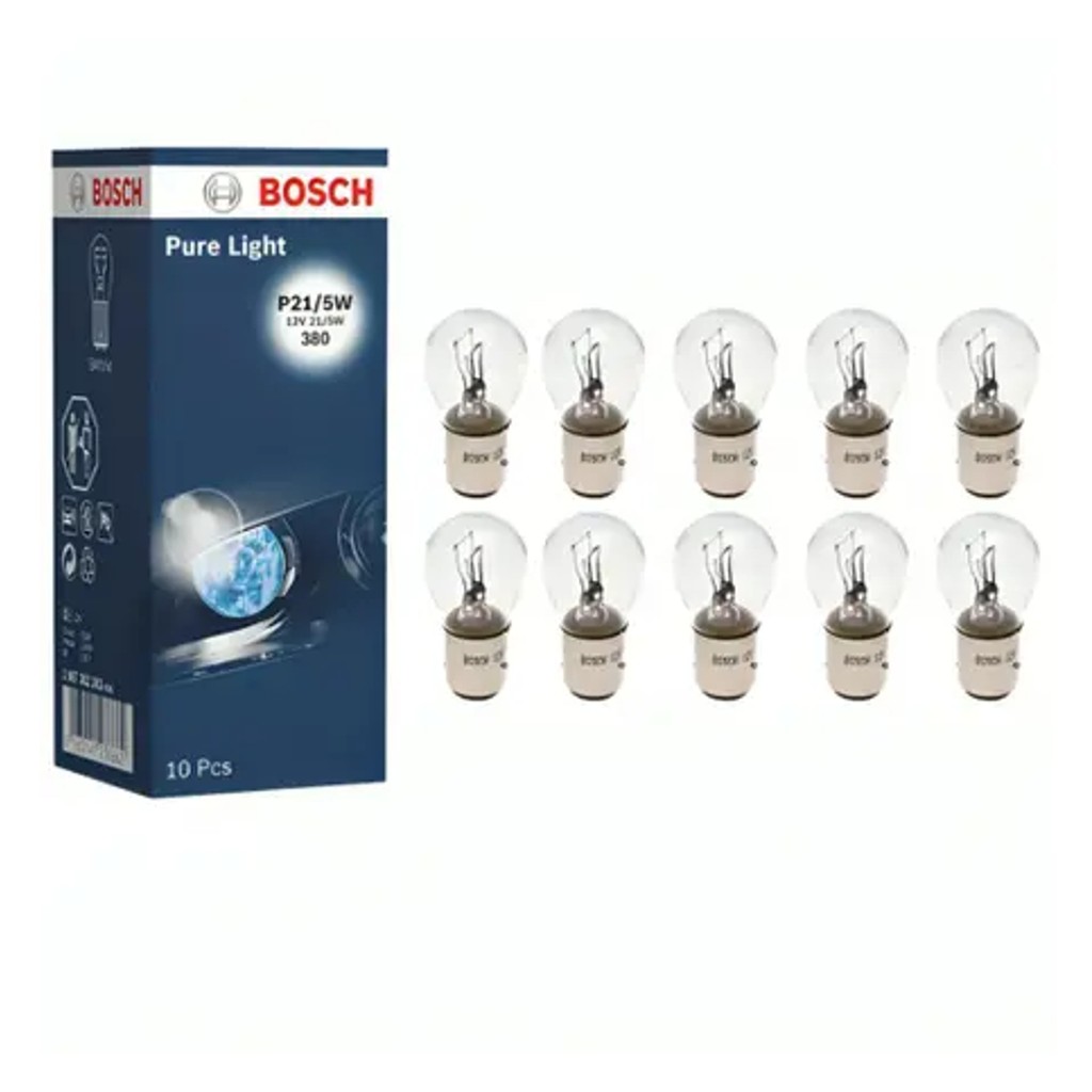Lampadas Bosch Pure Light Original Bosch P21/5w Caixa com 10
