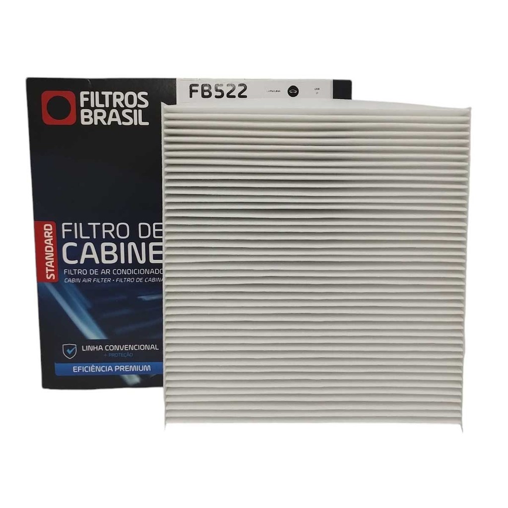 Filtro de Ar Condicionado Mitsubishi Outlander 06... - Asx 10.... - General Motors S10 12... FB522