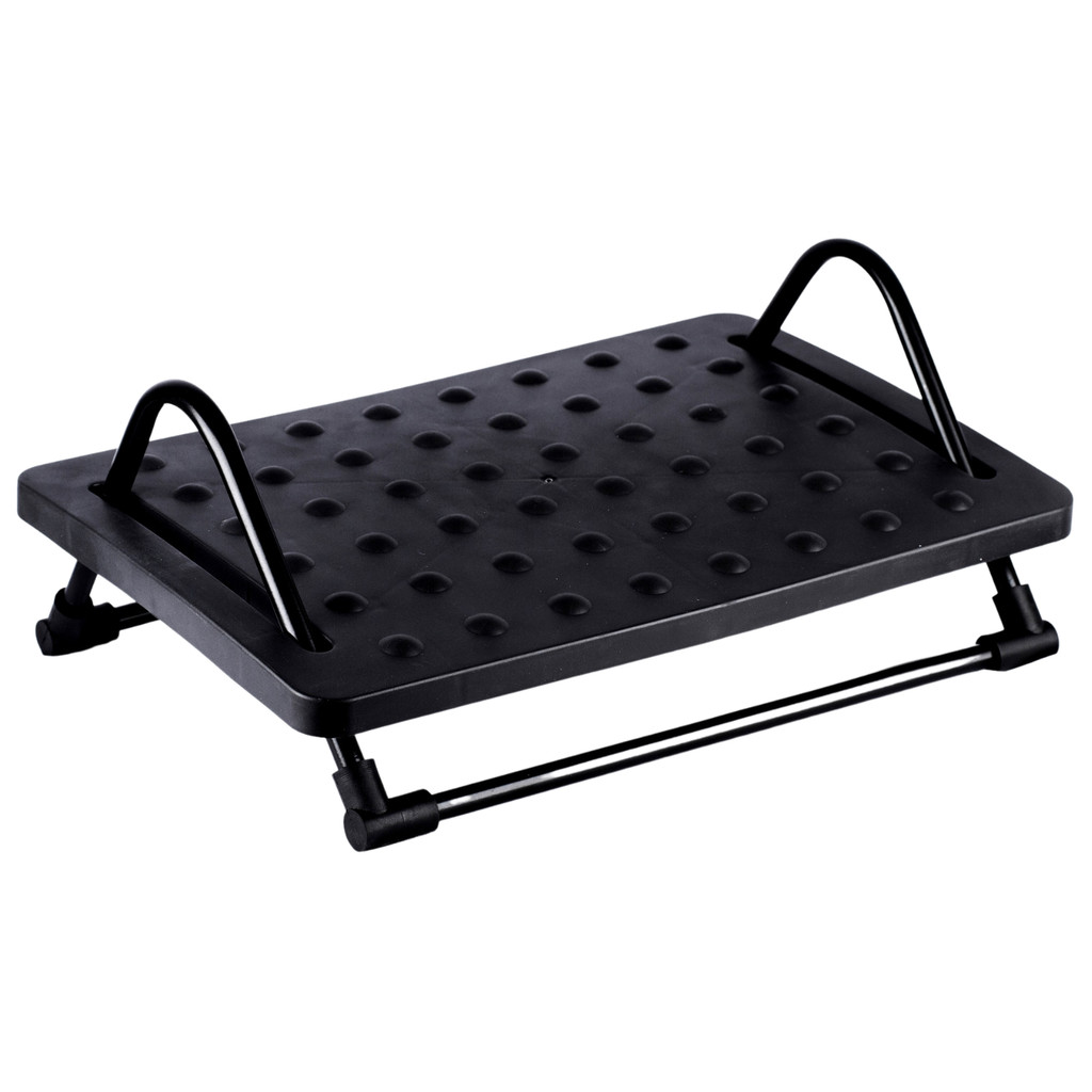 Apoio Preto Descanso Base Suporte Ergonômico Para Os Pés